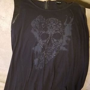 Asymmetrical Skull Tunic